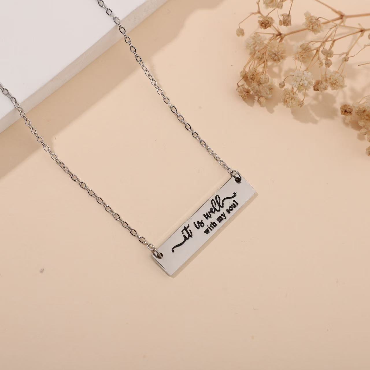 It Is Well With My Soul Necklace