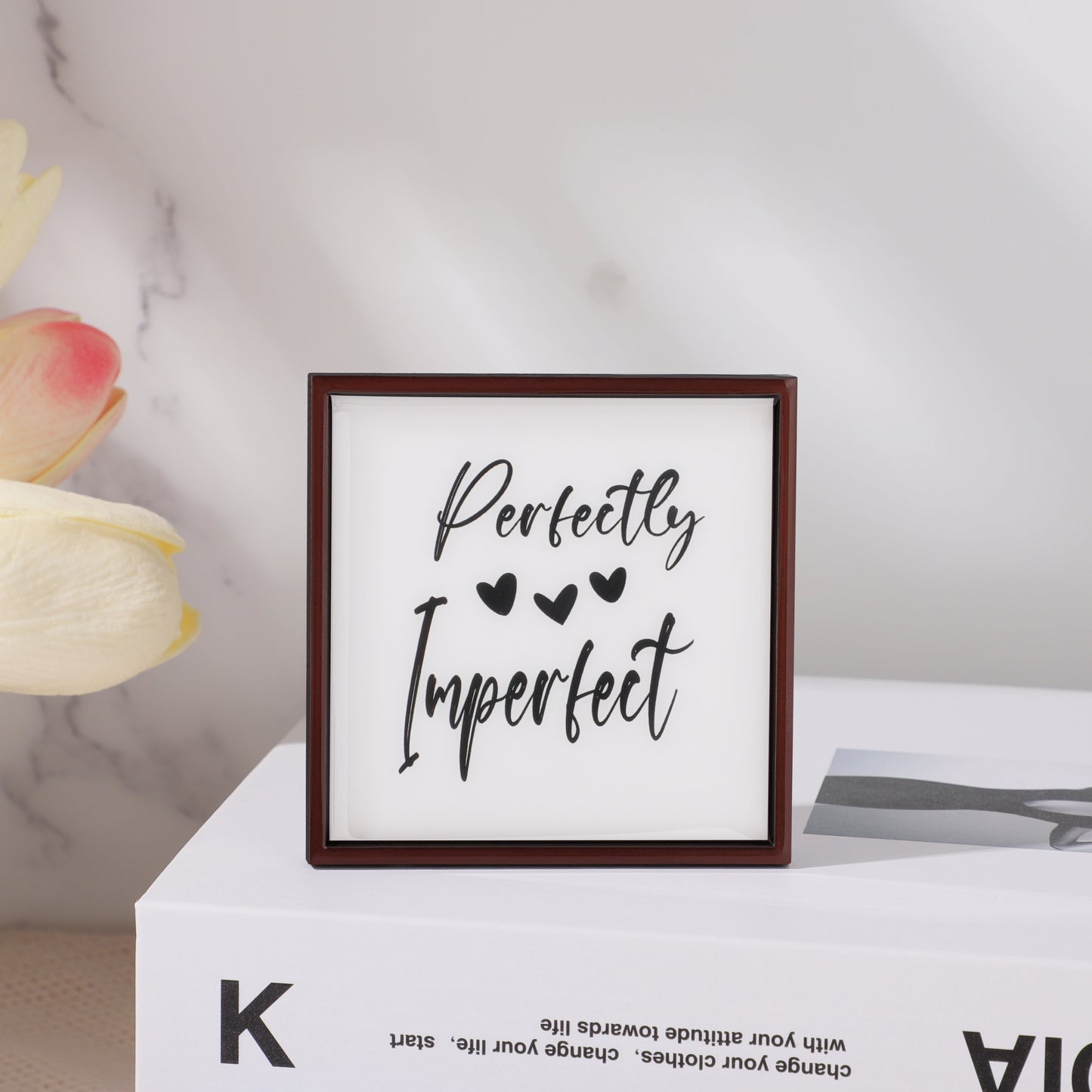 Perfectly Imperfect Plaque