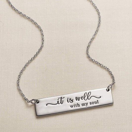 It Is Well With My Soul Necklace