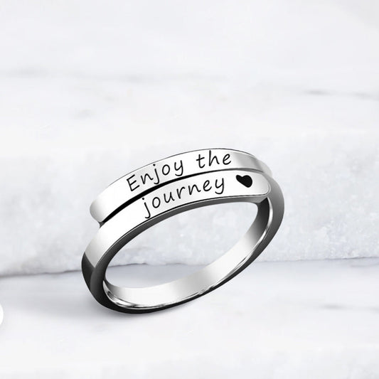 Enjoy The Journey Ring