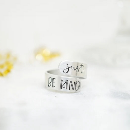 Just Be Kind Ring